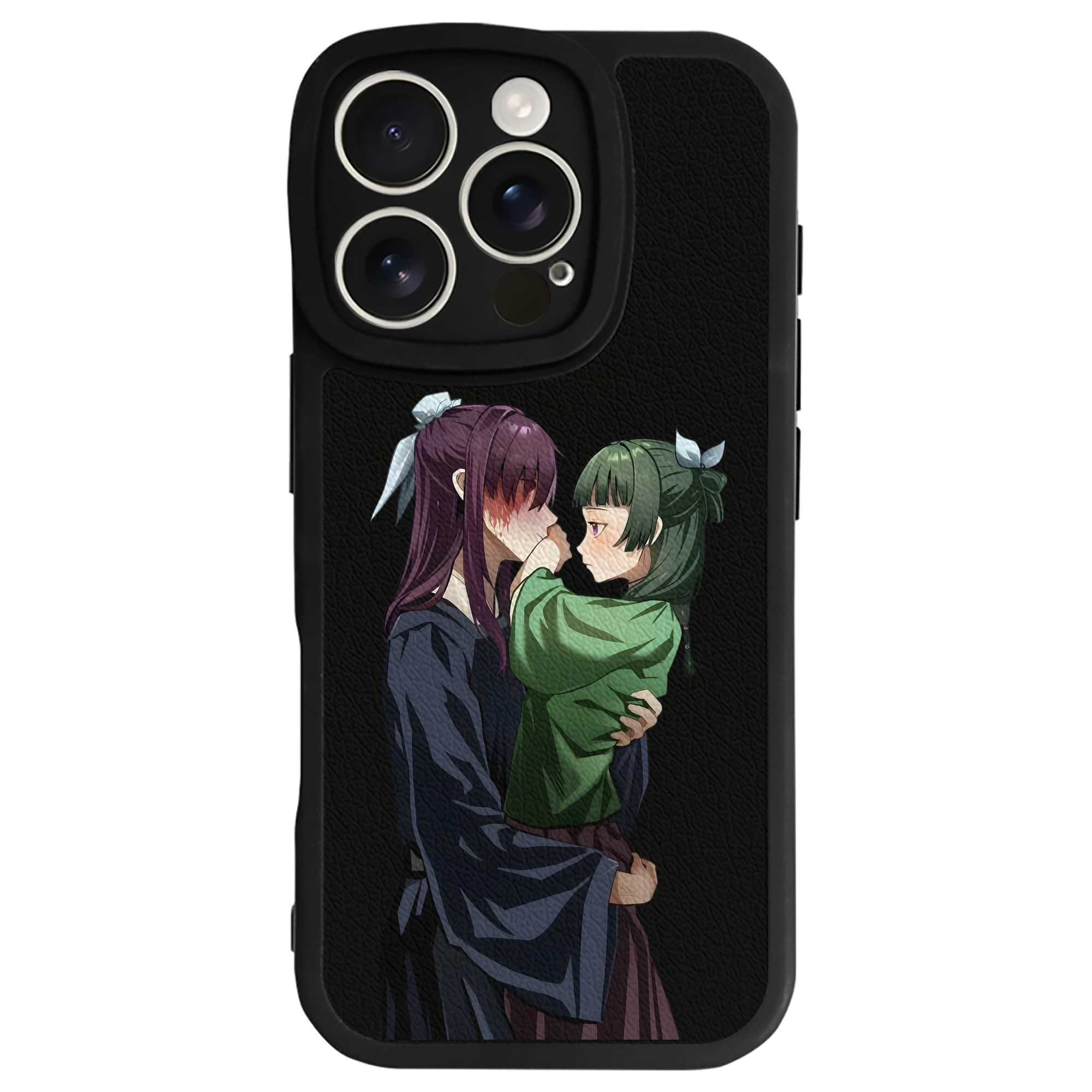 薬屋のひとりごと The Apothecary Diaries 【iPhone 16シリーズ対応】シリコンスマホケース（レザー調） 材質：シリコン